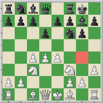 India de Rey - 5.Cf3 0-0 6.h3