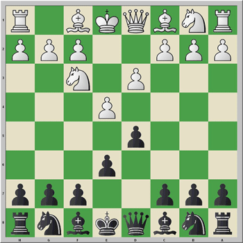 1.e4 e6 2.d3 d5 3.Cgf3